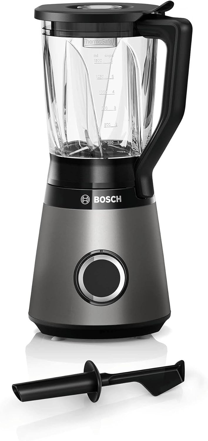 Bosch Standmixer VitaPower Serie 4 MMB6172SN & ToGo-Flasche MMZBT01B, Smoothie-ToGo-Flasche 0,6 L, b