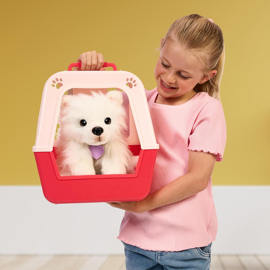 LLP Little Live Pets My Really Real Puppy – Luna; Interaktiver Welpe; 60+ Geräusche/Reaktionen; real