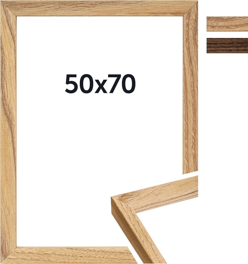 Dörr Eichenholzrahmen Oakwood Slim Hellbraun 50x70 50x70 Light Brown, 50x70 Light Brown