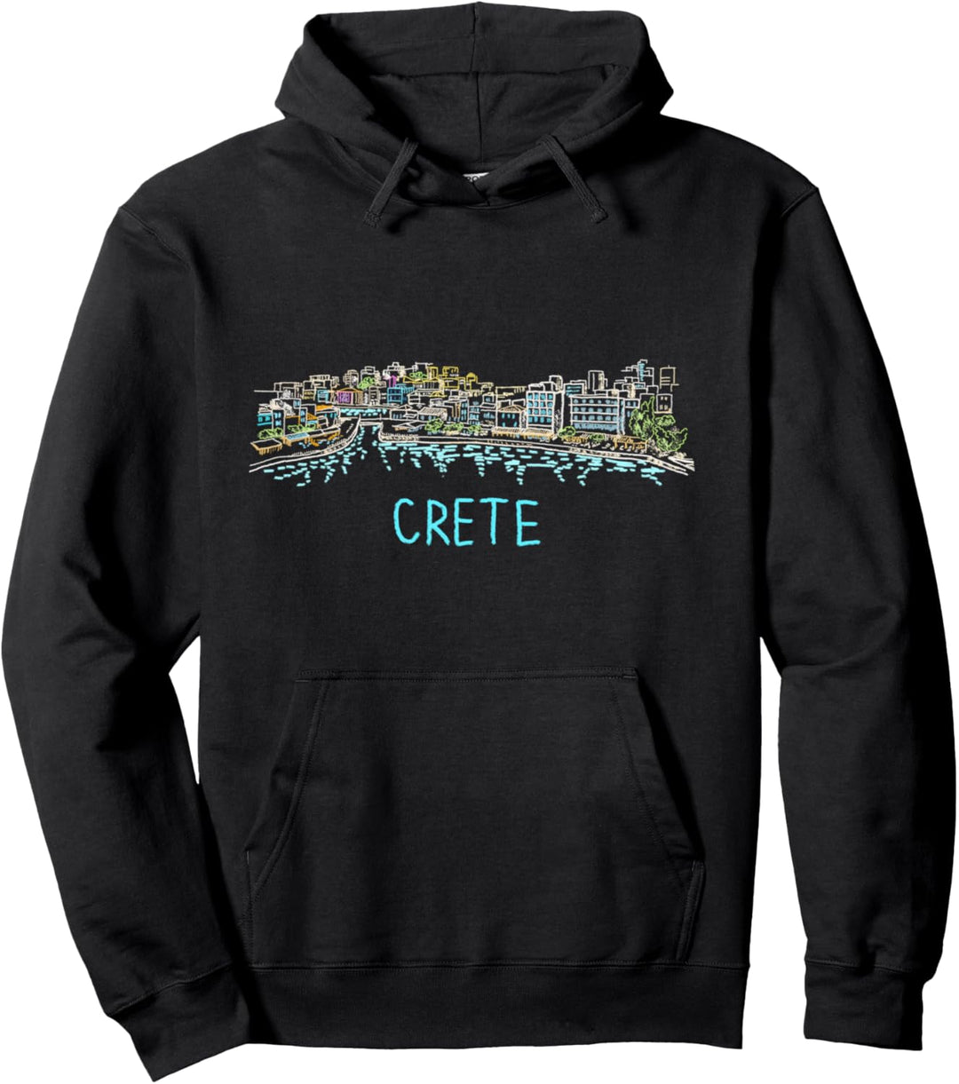 Kreta Griechenland Kunstgeschenk Männer Frauen Pullover Hoodie