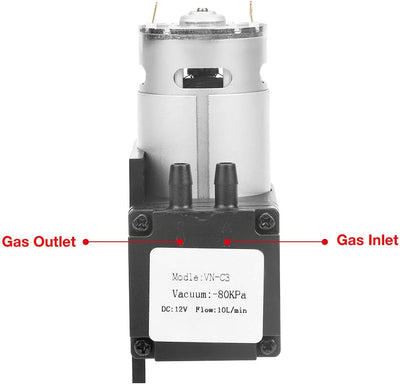 Ölfreie Vakuumpumpe, Luftkompressor-Pumpe, , Pumpen Verschiedene andere Pumpen und Zubehör 12 l/min.