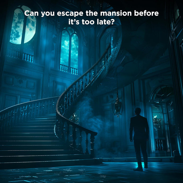 Thames & Kosmos - EXIT: The Sinister Mansion - Level: 3/5 - Unique Escape Room Game - 1-4 Players -