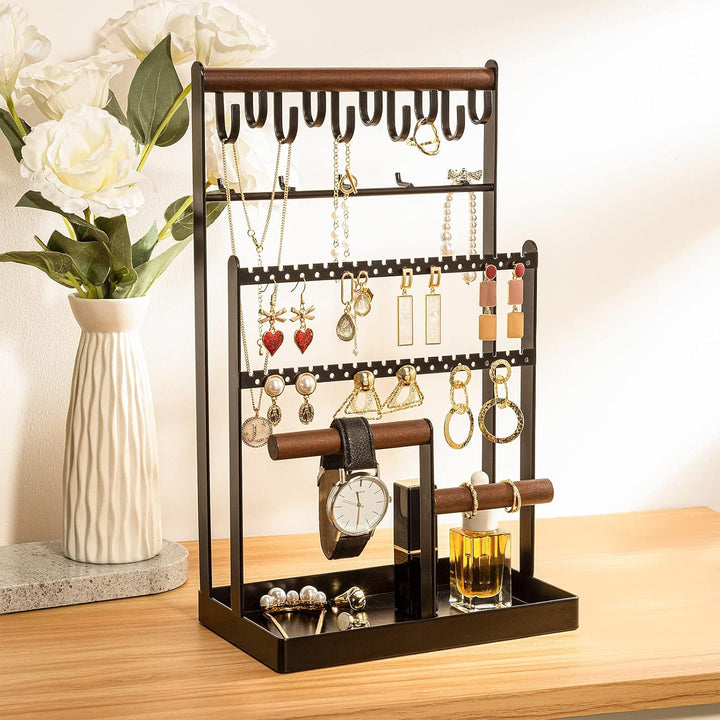 ProCase Schmuckständer Schmuckhalter für Ohrring Ohrstecker Ketten Schmuck Organizer Jewelry Ständer