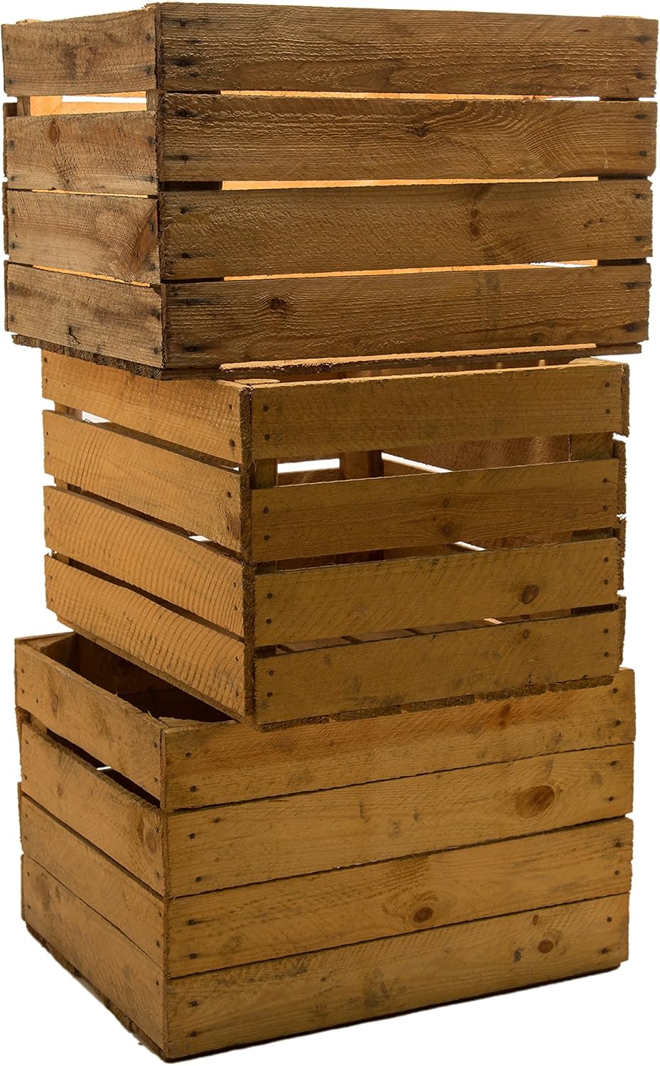 Vintage Holzkisten im Sparset Originale Obstkisten Apfelkisten Weinkisten aus dem Alten Land Möbelba