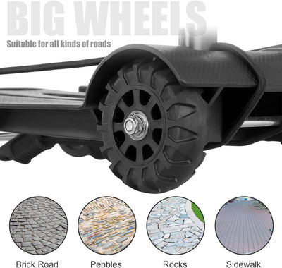 Meisax Mini Faltbare Sackkarre Klappbar Transportwagen 40KG Tragkraft, Leichte Klappbar Transportkar