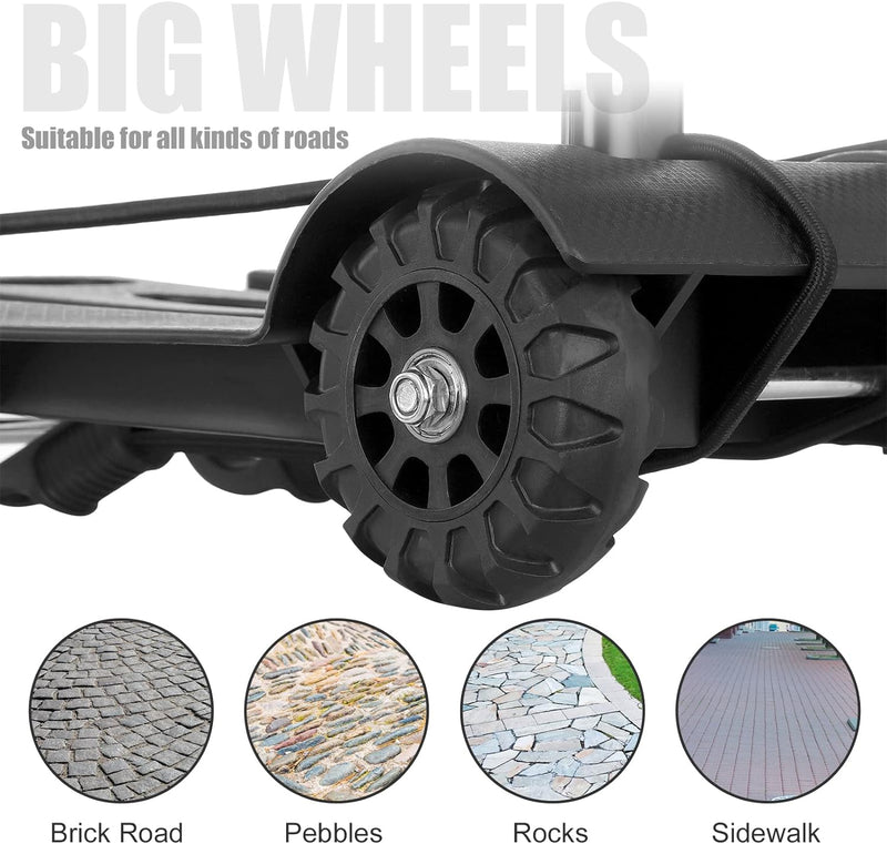 Meisax Mini Faltbare Sackkarre Klappbar Transportwagen 40KG Tragkraft, Leichte Klappbar Transportkar