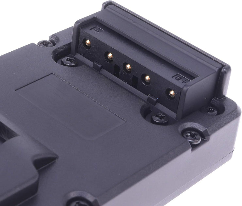 Fotga Mini Nano V-Lock V-Mount Batterie Netzteilplatten Adapter im Taschenformat mit D-Tap V-mount P