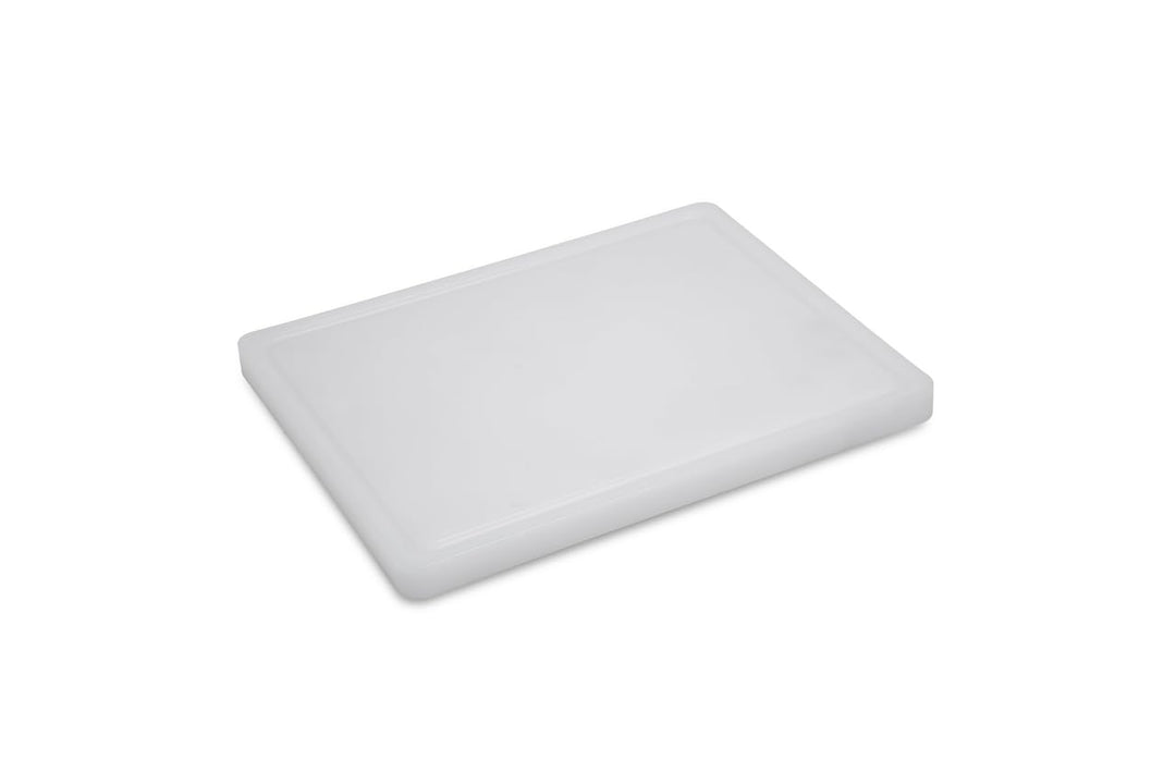 METRO Professional Schneidebrett, GN 1/2, hochdichtes Polyethylen (HDPE), 32.5 x 26.5 x 2 cm (weiss)