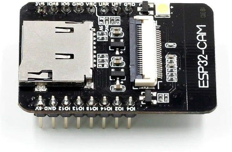 TECNOIOT 2pcs Camera Module ESP32-CAM Bluetooth Module WiFi Board Development ESP32 OV2640 (Camera I