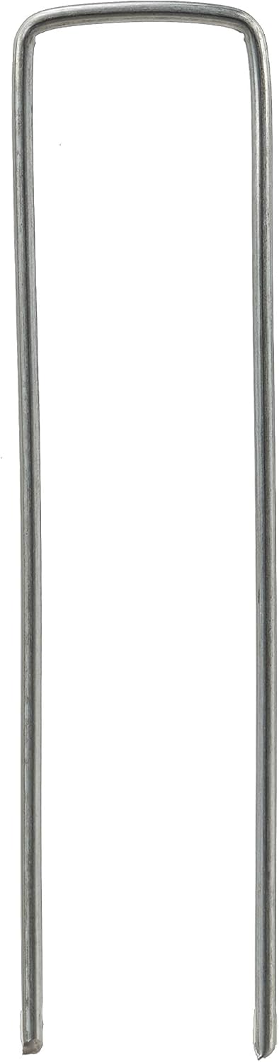 Relaxdays Bodenanker, 25er Set, Rostbeständig, Angeschrägte Enden, Zum Einschlagen, 15cm lang, Verzi