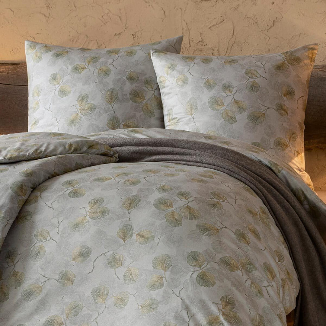 ESTELLA Mako Interlock Jersey Bettwäsche Rebecca Khaki 1 Bettbezug 155 x 220 cm + 1 Kissenbezug 80 x