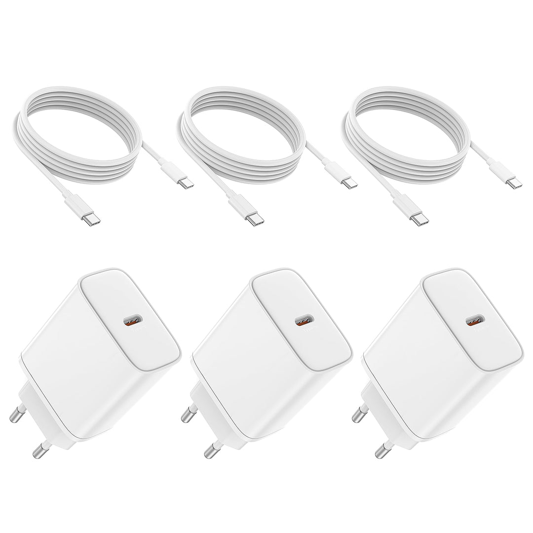 45W USB C Ladegerät Ladekabel for iPhone 17 16 15/17 16 15 Pro/17 16 15 Pro Max/17 Air/16 15 Plus/iP
