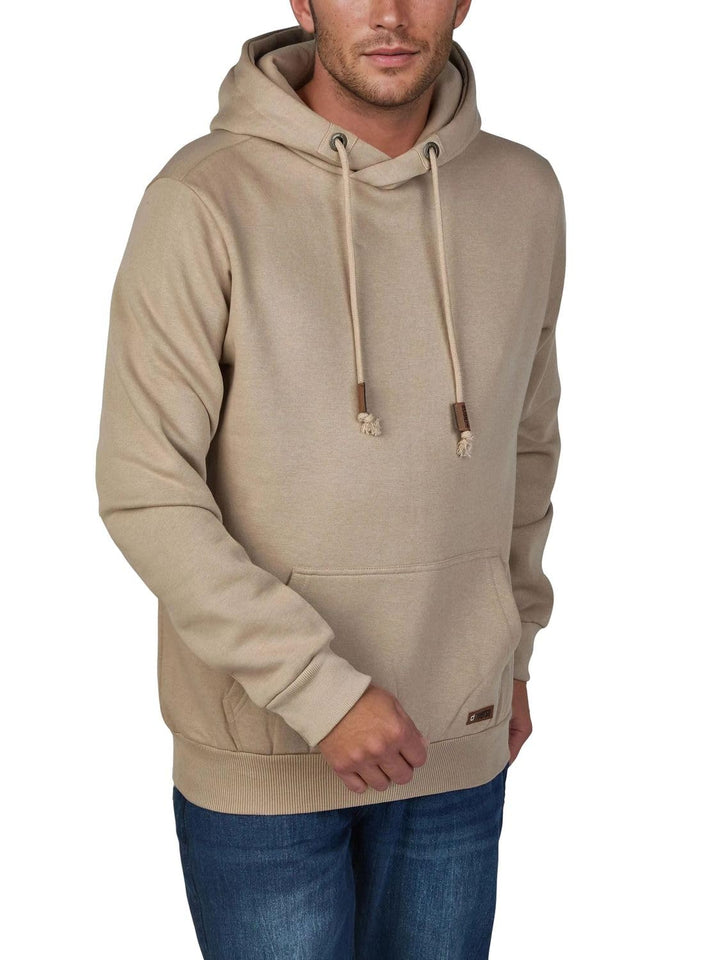 riverso Herren Kapuzenpullover RIVJulian Regular Fit Hoodie Pullover Taschen Streetwear Cross-Over-K