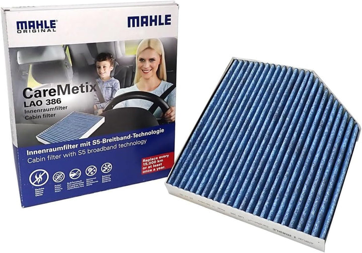 MAHLE LAO 386 Innenraumfilter Allergen-, Bakterien- und Geruchsschutz, Allergen-, Bakterien- und Ger