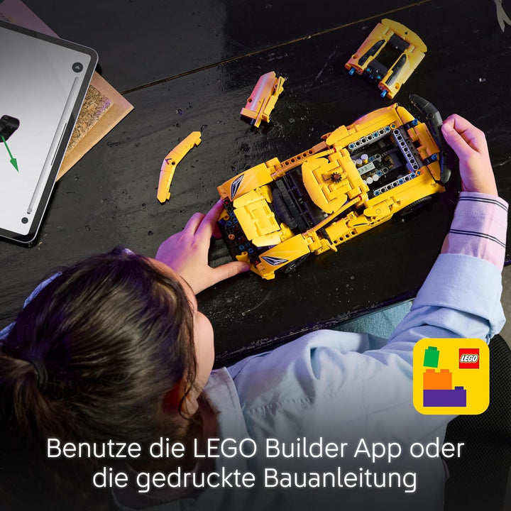 LEGO Technic Chevrolet Corvette Stingray - Bauspielzeug zum Sammeln - Spielzeug Sportwagen - Modell
