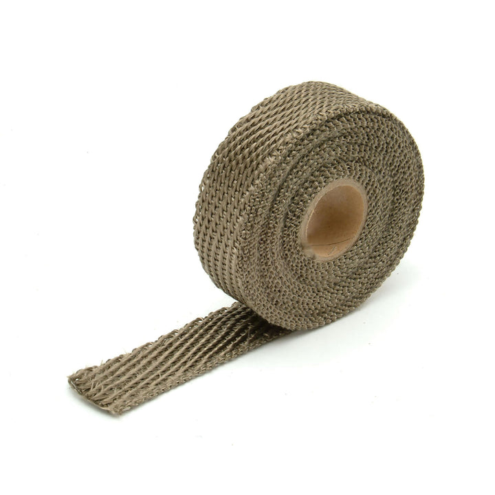 Designtechnik Titan-Auspuff-Hitzeschutzband mit Lavastein-Technologie – 2,5 cm x 4,5 m – Wärmewickel