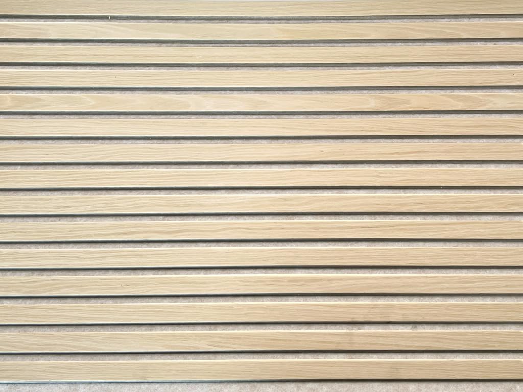 Akustikpaneele AURA Balance Light Oak 240x60cm | Wandpaneel Holzoptik beige | Filz Wandpanel | acous