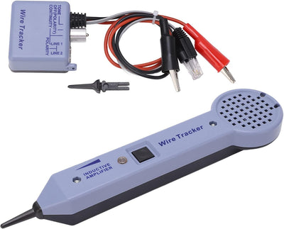 Netzwerkkabel Tracing Tester Kit Audio Einstellbarer Induktionsverstärker Kabel Tonerdetektor Tongen