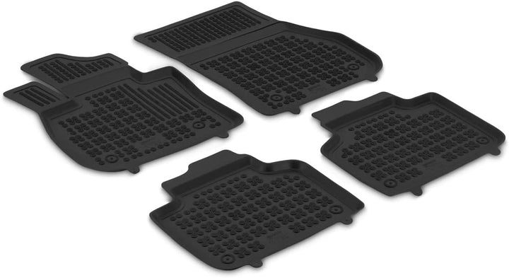 AZUGA Hohe Gummi Fussmatten mit Rand passend für BMW 2er Active Tourer ab 2022/BMW X1 ab 10/2022 (au