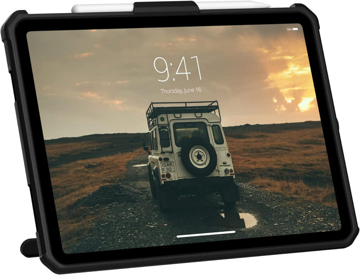 Urban Armor Gear Scout Handstrap & Kickstand Case für Apple iPad 10.9 (2022) Hülle [Apple Pencil Hal