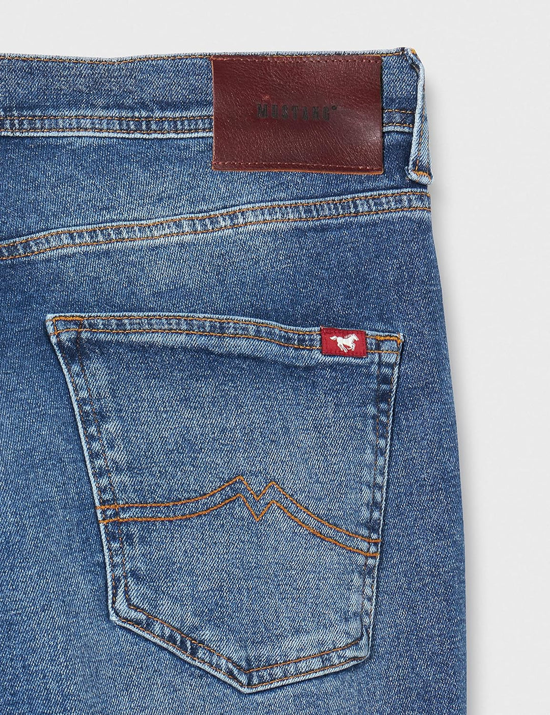 Mustang Herren Vegas Jeans 29W / 32L Mittelblau 683, 29W / 32L Mittelblau 683