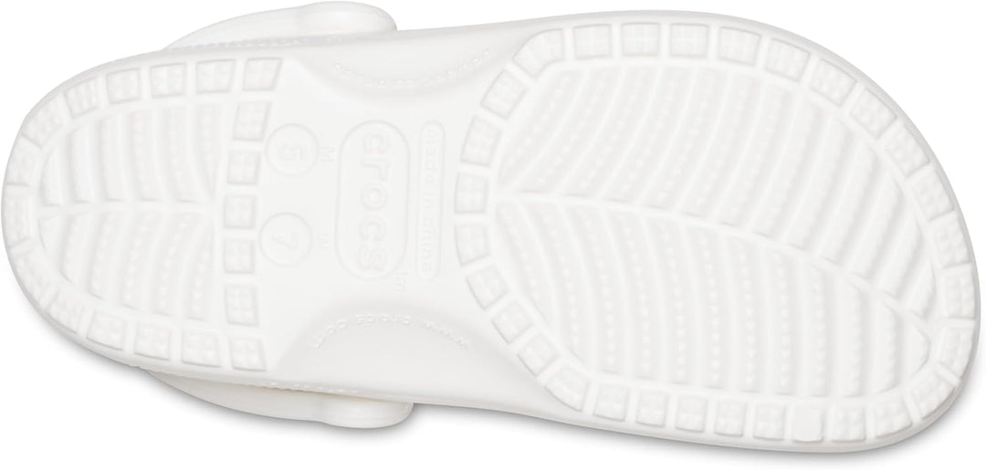 Crocs Unisex Classic (Best Sellers) Clogs 33/34 EU Weiss, 33/34 EU Weiss