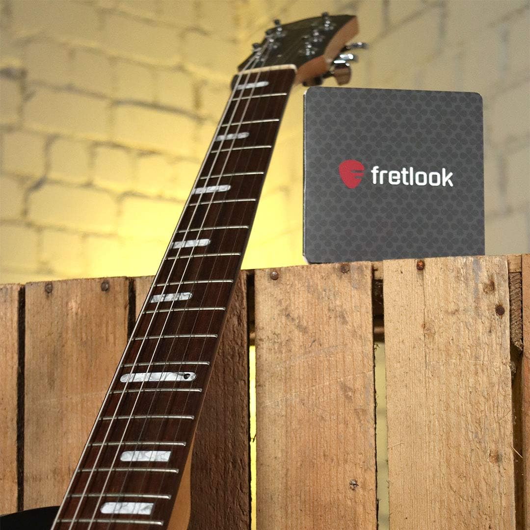 Stripes - Crystal Aged Inlay Sticker für Akustik-, E-Gitarren &amp; Bass Griffbretter - Ultradünne Griff