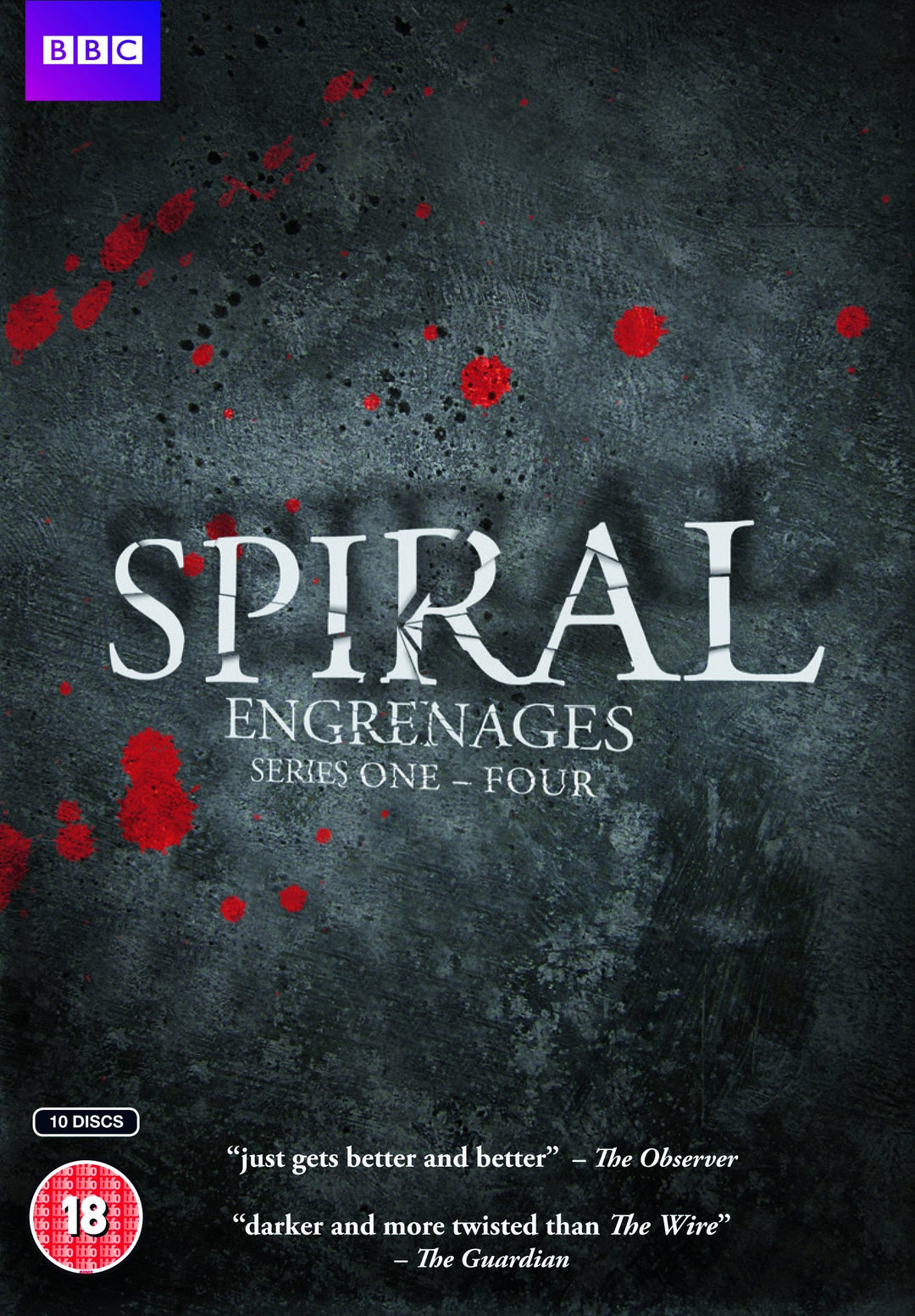 Spiral: Complete Series 1-4 [10 DVDs] [UK Import], DVD