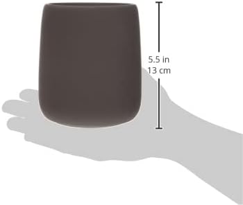 blomus -SONO- WC-Bürste aus Keramik / Kunststoff, Satellite, WC-Garnitur, Soft-Touch, hygienisch, fr