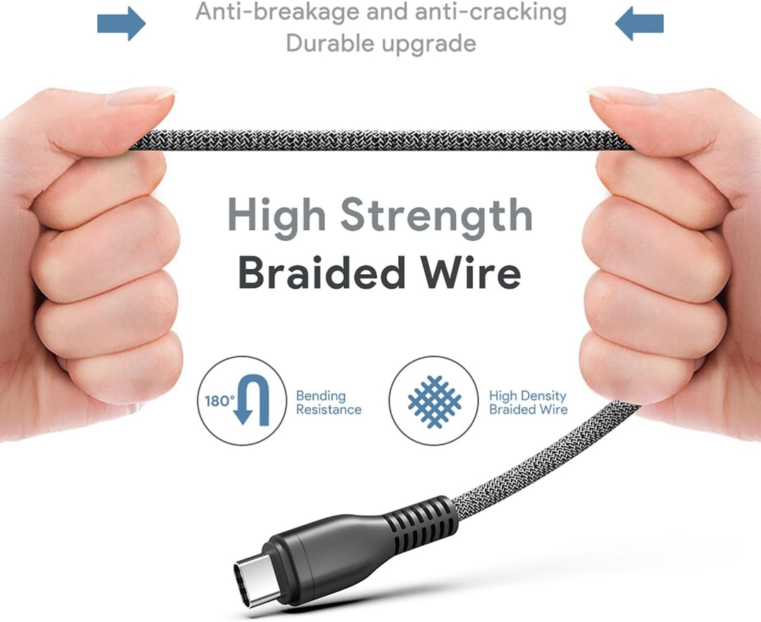 HKY 45W USB C Ladegerät für Anker Soundcore Mini Bluetooth Lautsprecher, JBL Charge 6 Clip 5, JBL Tu