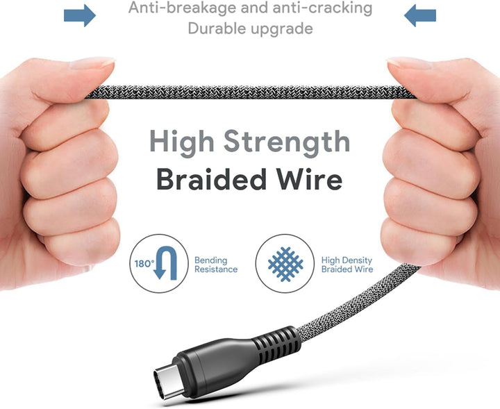 HKY 45W USB C Ladegerät für Anker Soundcore Mini Bluetooth Lautsprecher, JBL Charge 6 Clip 5, JBL Tu