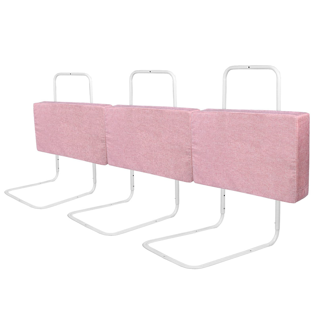 UISEBRT 3 Stück Bettgitter 60cm Rausfallschutz Bett, Bettschutzgitter für Kinder 5-Loch Höhenverstel