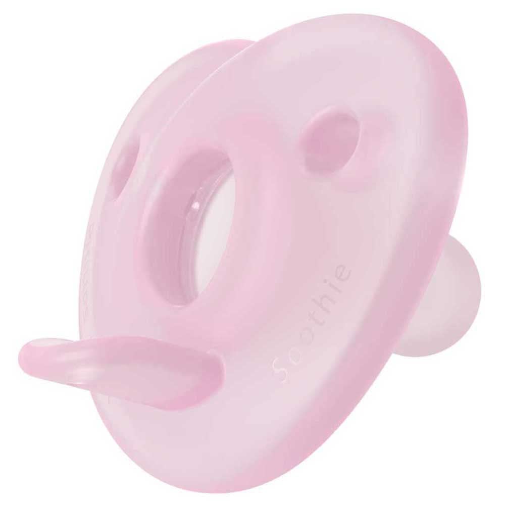 Philips AVENT Soothie – BPA-freier Schnuller für Babys von 0 bis 6 Monaten, rosa/hellrosa (Modell SC
