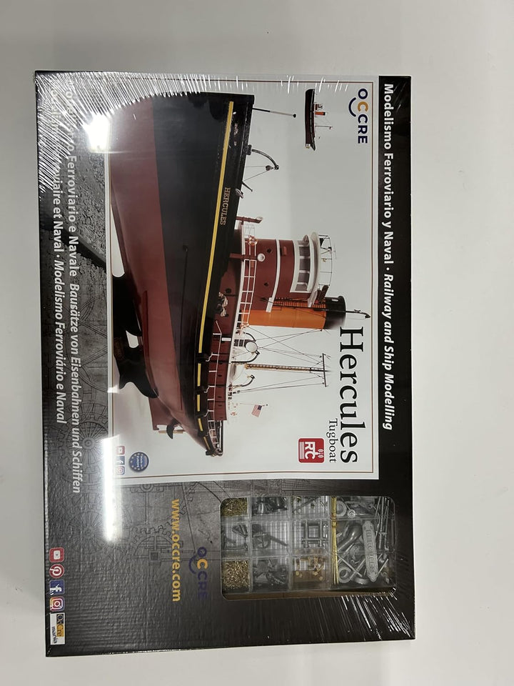 OCCRE Schlepper Hercules 61002 -Massstab 1:50 -Montage erforderlich- Holz und Metall