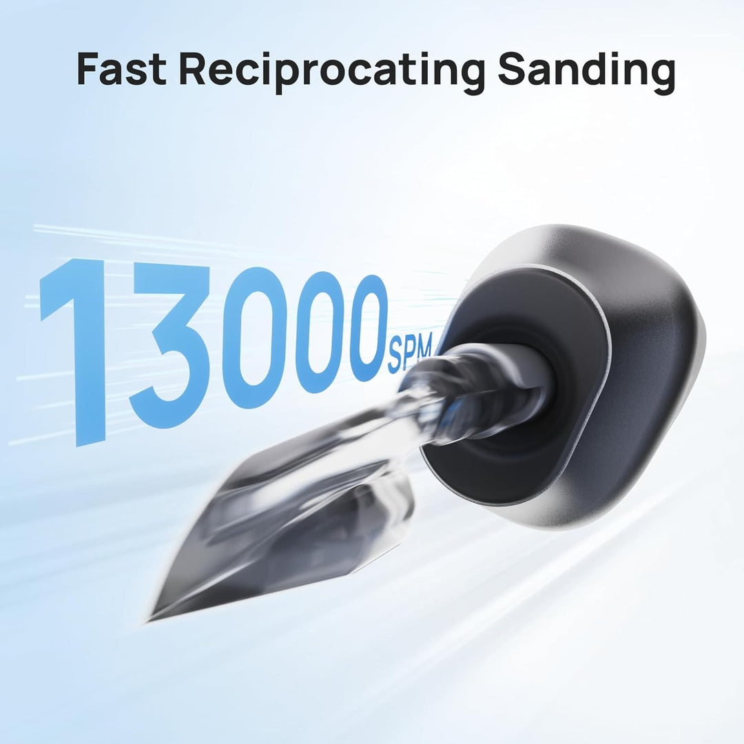 HOZO NeoSander Reciprocating Detail Sander, Mini elektrischer Multifunktionswerkzeug-Stiftschleifer