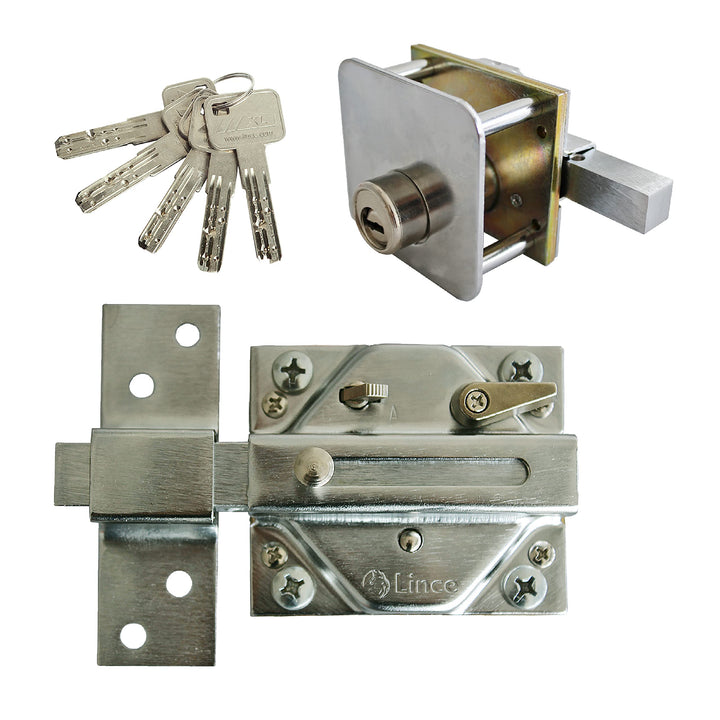 Lince 7930TRAS Spezielles Abstellraum Schloss, Chrome