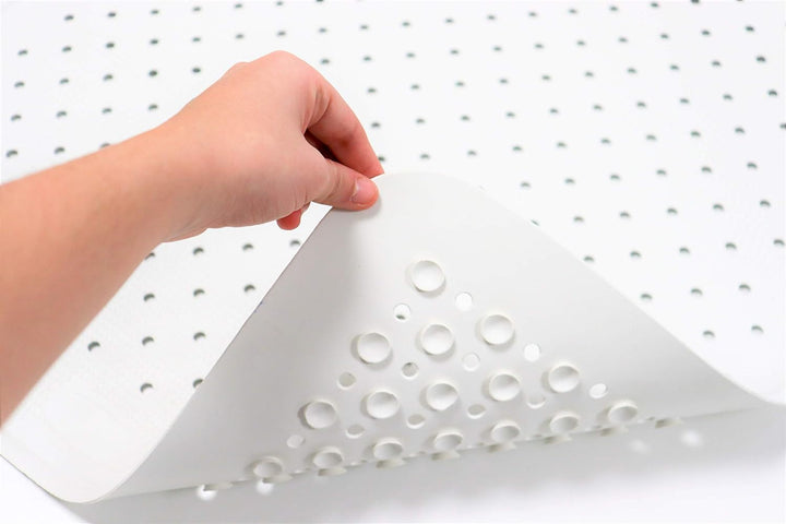 KMINA - Badewannenmatte rutschfest (97x35 cm), Badewannenmatten Schimmelresistent, Badewanneneinlage