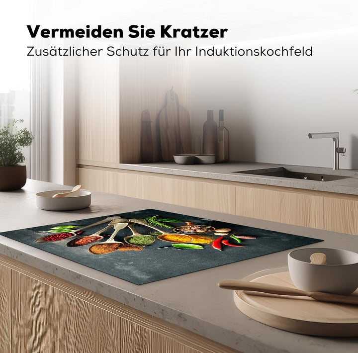 Herdabdeckplatte 77x59 cm Einteilig Abdeckplatten Cerankochfeld Abdeckung Ceranfeld Herdplattenabdec