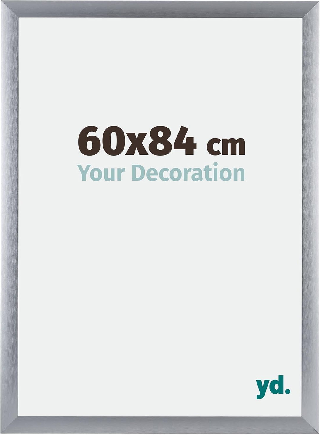 yd. Your Decoration - Bilderrahmen 60x84 cm - Bilderrahmen aus Aluminium mit Acrylglas - Antireflex