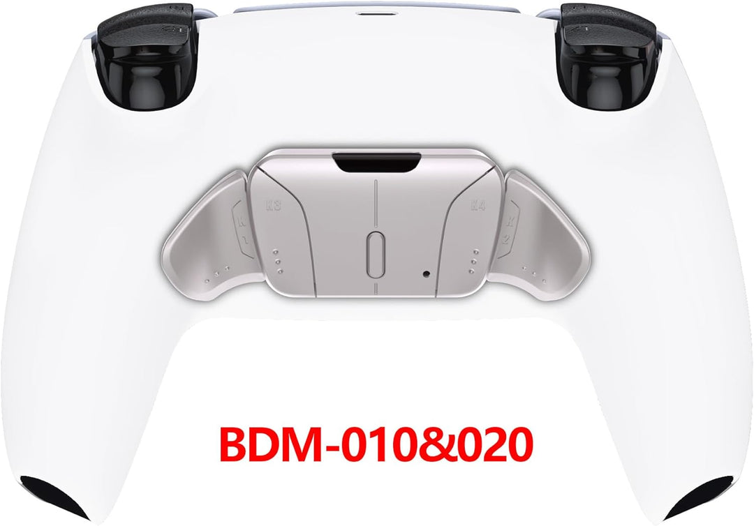 eXtremeRate Programmierbar RISE4 Remap Kit für ps5 Controller BDM-010/020,Real Metal Buttons(RMB) Re