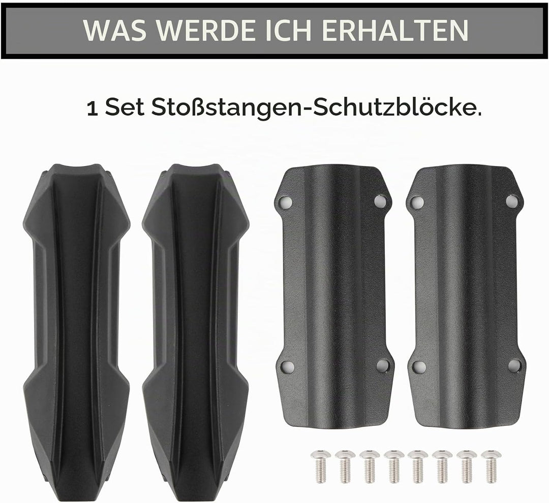 PSLER Motorrad Stossstange Sturzbügel Schieberegler Sturzpads 2 Stück für R1250GS R1200GS R1100GS F8