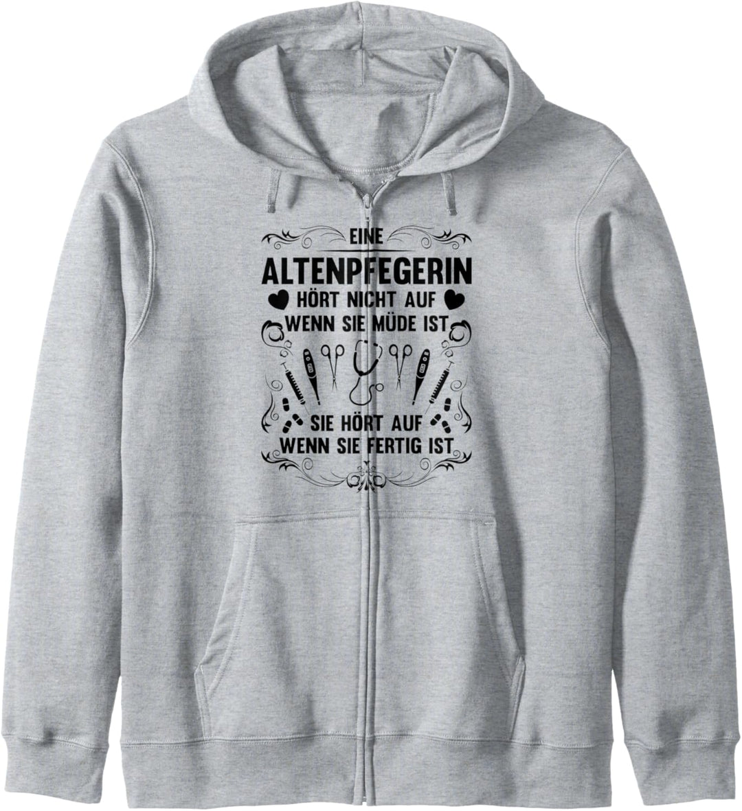 Altenpflegerin Spruch Pflegekraft Beruf Pflegerin Geschenk Kapuzenjacke