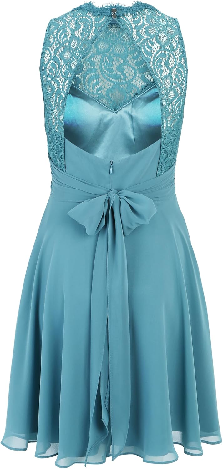 Vera Mont Damen Kleid 40 Smoky Teal, 40 Smoky Teal