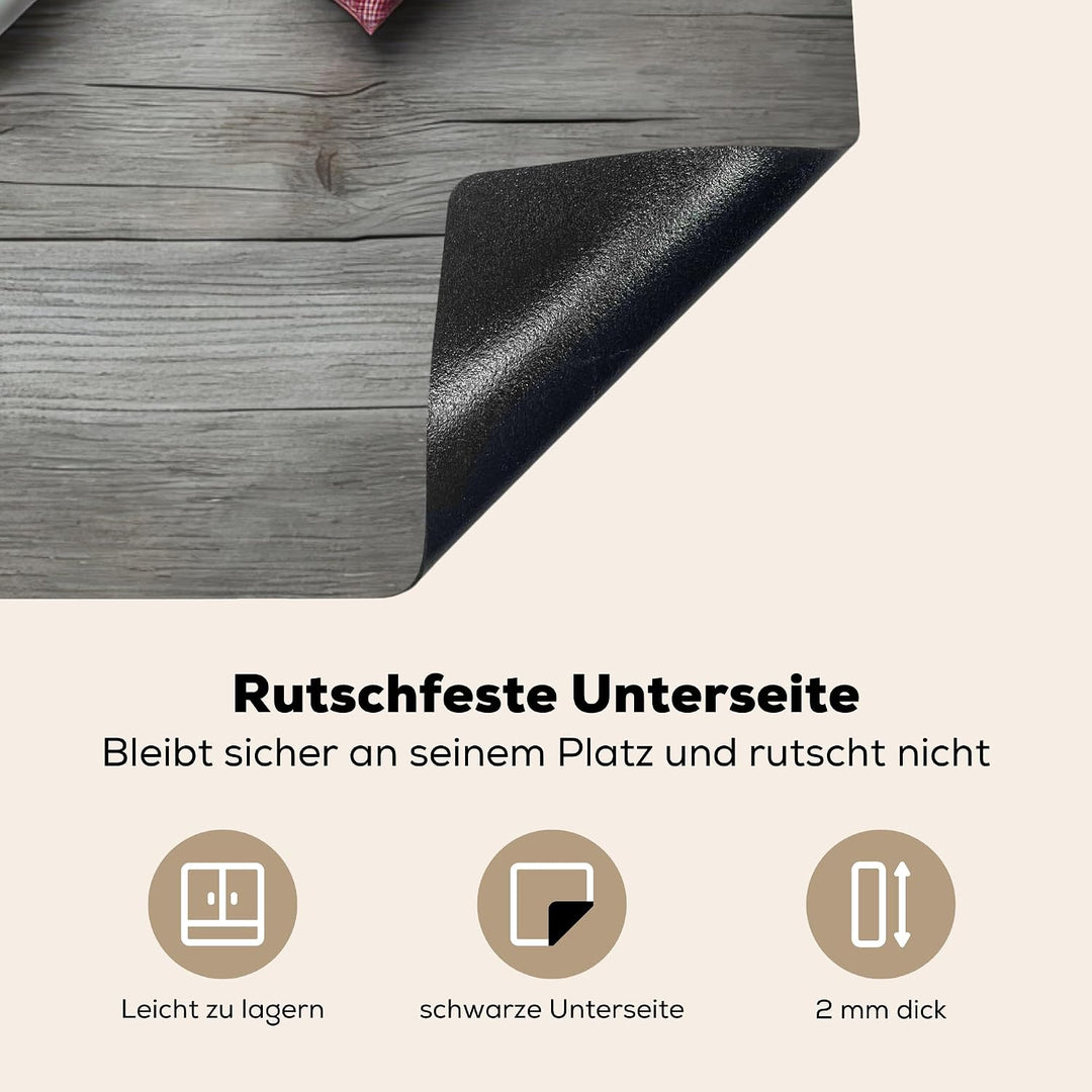 KitchenYeah© Herdabdeckplatte Einteilig Ceranfeld Abdeckplatte für Induktionsschutz Ceranfeldabdecku