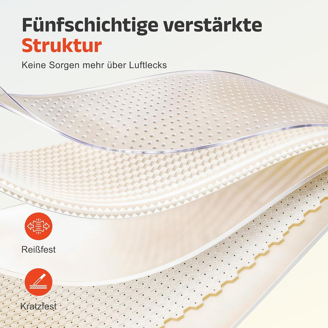 IDEATECH Reise Vakuumbeutel für Kleidung mit USB Pumpe, Kompressionsbeutel | 15 Stück Kompressionsbe