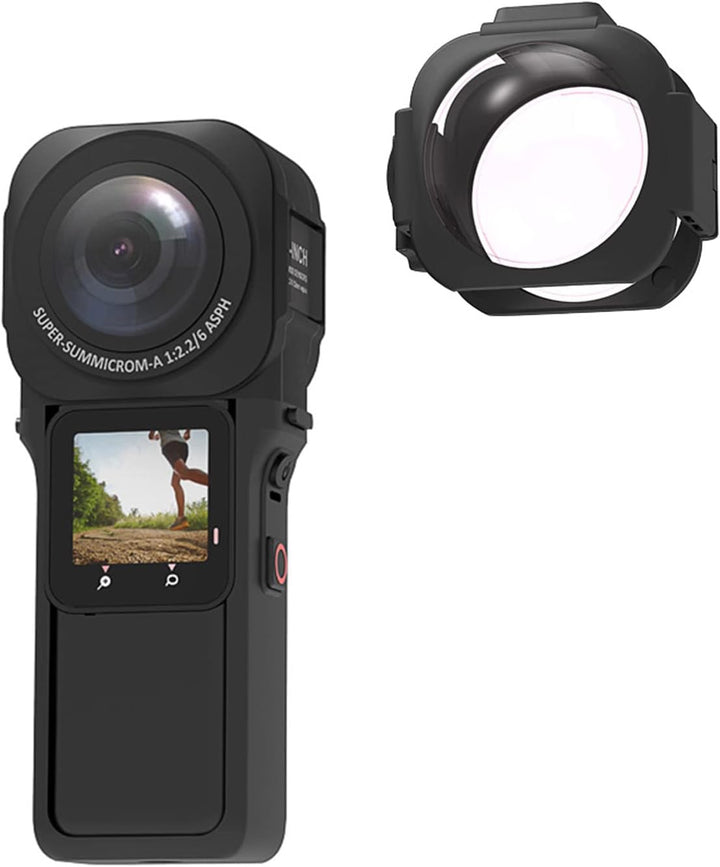 Kameraobjektivschutz für Insta360 ONE RS, Kameraobjektivschutzhülle mit Hoher Lichtdurchlässigkeit f