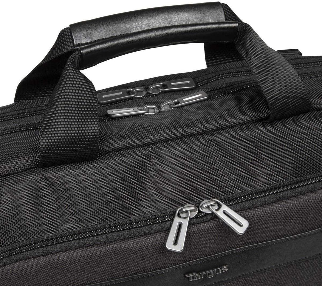 Targus TBT915EU CitySmart 14-15,6" High Capacity Topload Notebooktasche – Schwarz/Grau Toplader Hohe