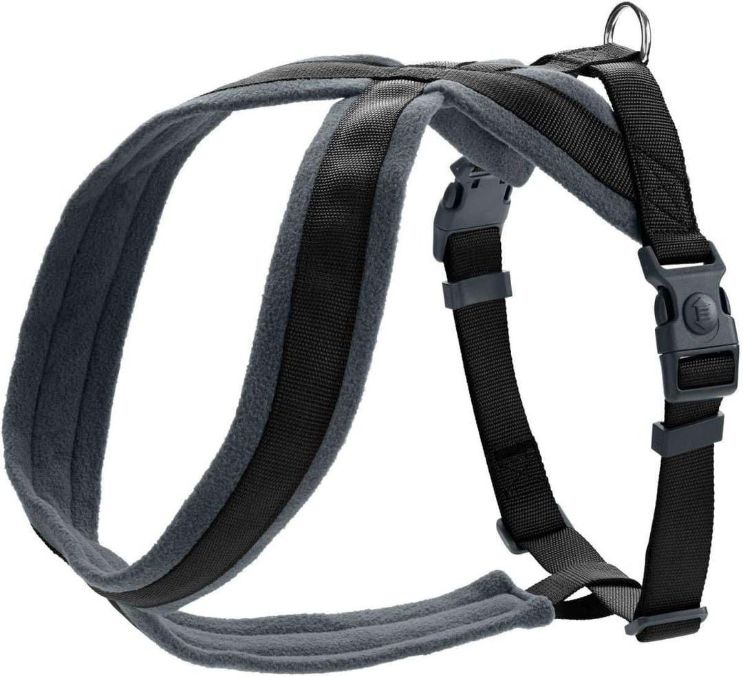 Hunter Hundegeschirr London Comfort, atmungsaktives 3D-Mesh, 2-Fach verstellbar, Sicherheitsverschlu