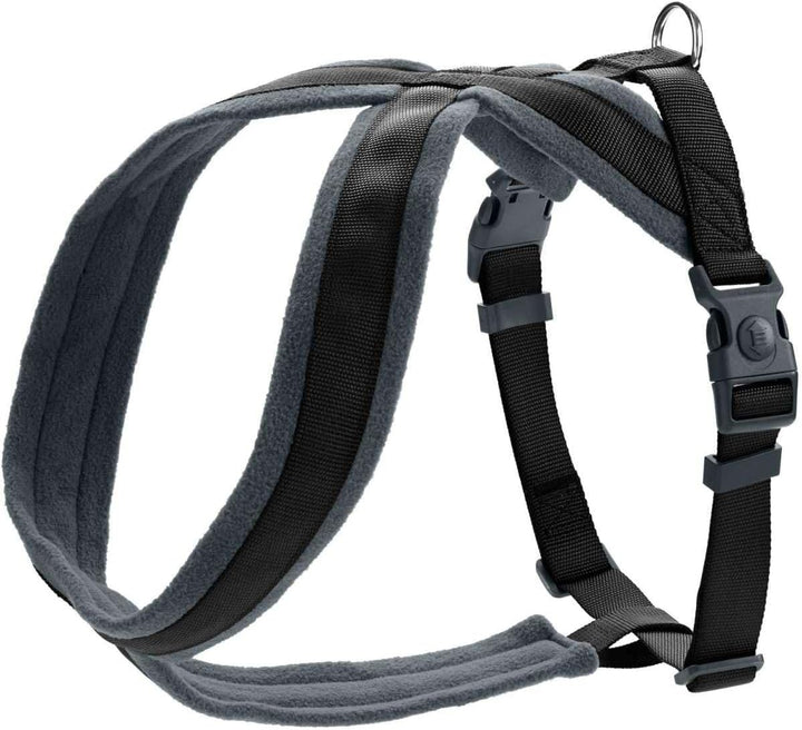 Hunter Hundegeschirr London Comfort, atmungsaktives 3D-Mesh, 2-Fach verstellbar, Sicherheitsverschlu