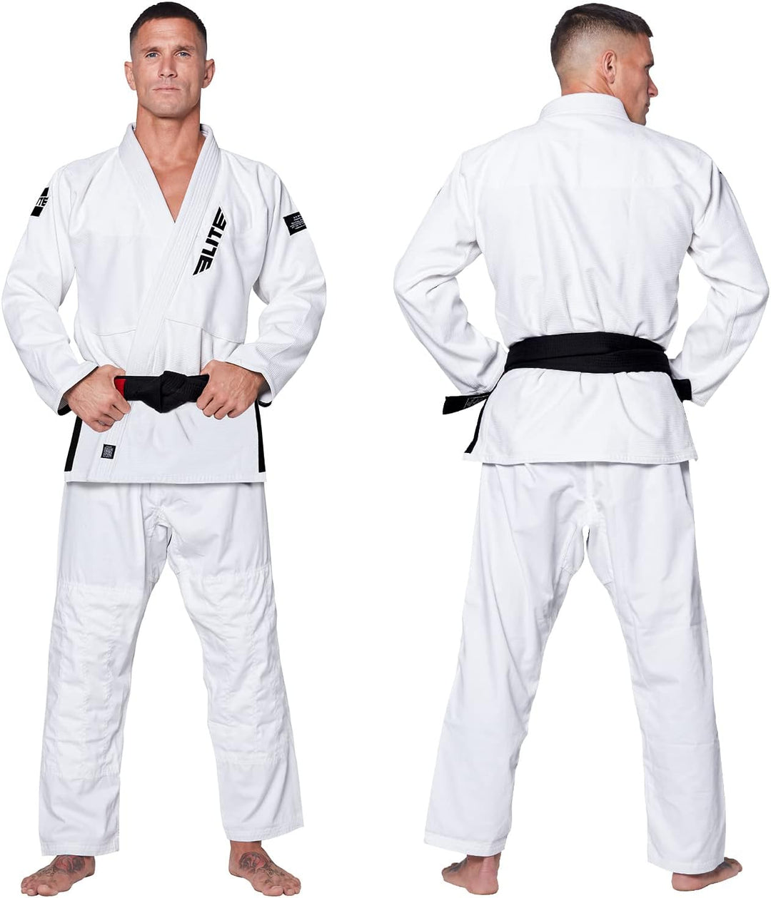 Elite Sports BJJ GI für Herren IBJJF Kimono BJJ Jiujitsu GIS W/sanforisierter Stoff &amp; Gürtel (Siehe